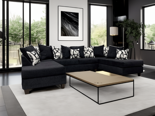 111 - Sectional (BLACK)