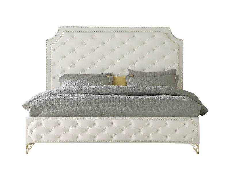 B830 Leilah (Cream) Bed