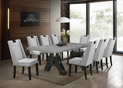 D4290 Nordic 7pcs Dining Set (6 Chairs & Table)