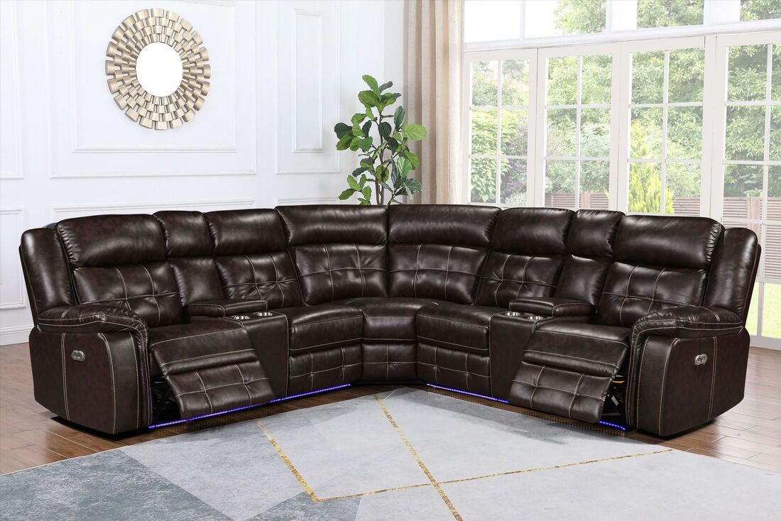 Amazon2025 Power Reclining Sectional