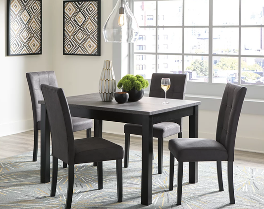 D200 Dining Table + 4 Chair Set **NEW ARRIVAL** ON SALE!