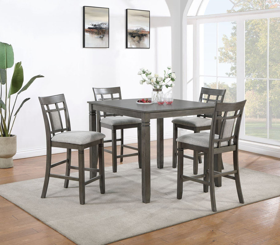 D2010 - Pub Table + 4 Chairs **NEW ARRIVAL**